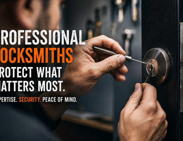 Why You Should Always Hire a Professional Locksmith