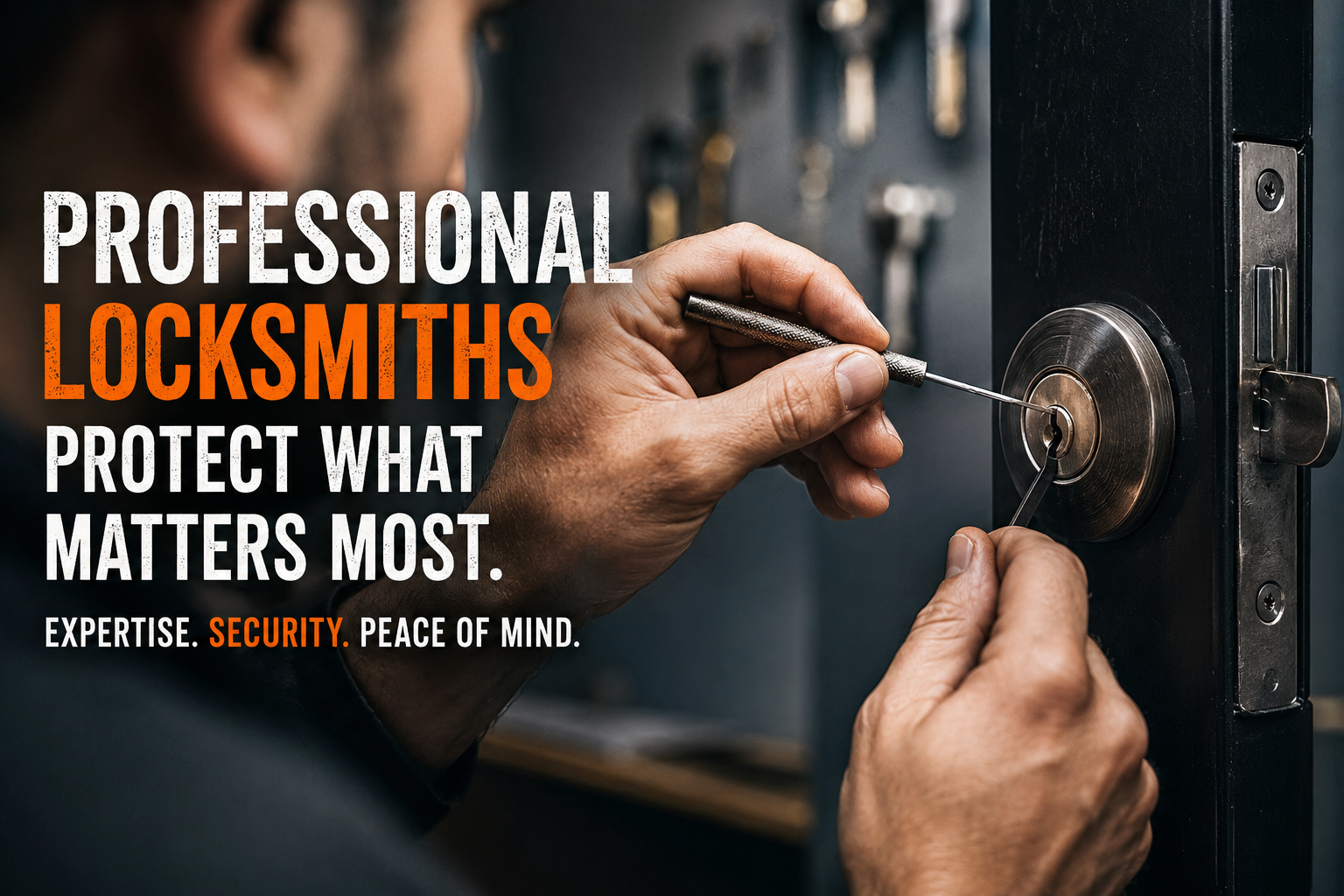 Why You Should Always Hire a Professional Locksmith