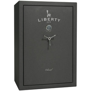 Colonial Series | Level 4 Security | 75 Minute Fire Protection | 35 | DIMENSIONS: 60.5"(H) X 42”(W) X 22"(D*) | Granite Textured | Electronic Lock - closed