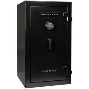 Home Series | 12 | Level 1 Security | 60 Minute Fire Protection | Dimensions: 42.25"(H) x 24.25"(W) x 20"(D) | Textured Black - Closed Door