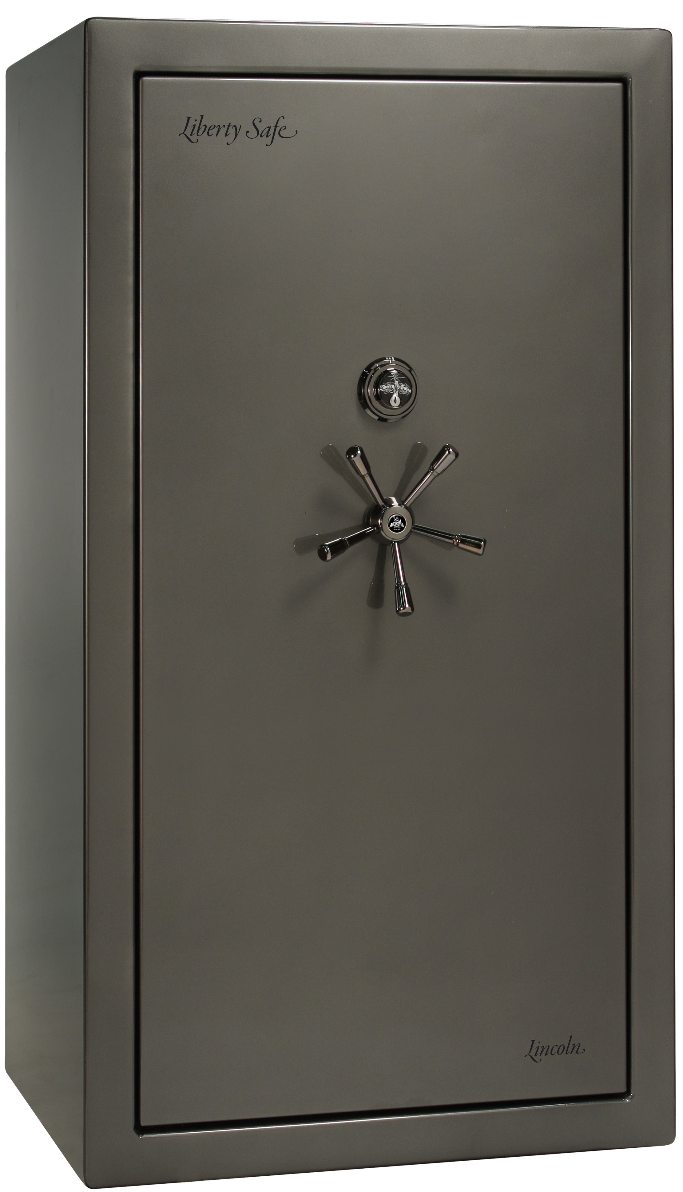 LX-Sig-40-Gray Gloss-BC-ML-5 Spoke-Closed
