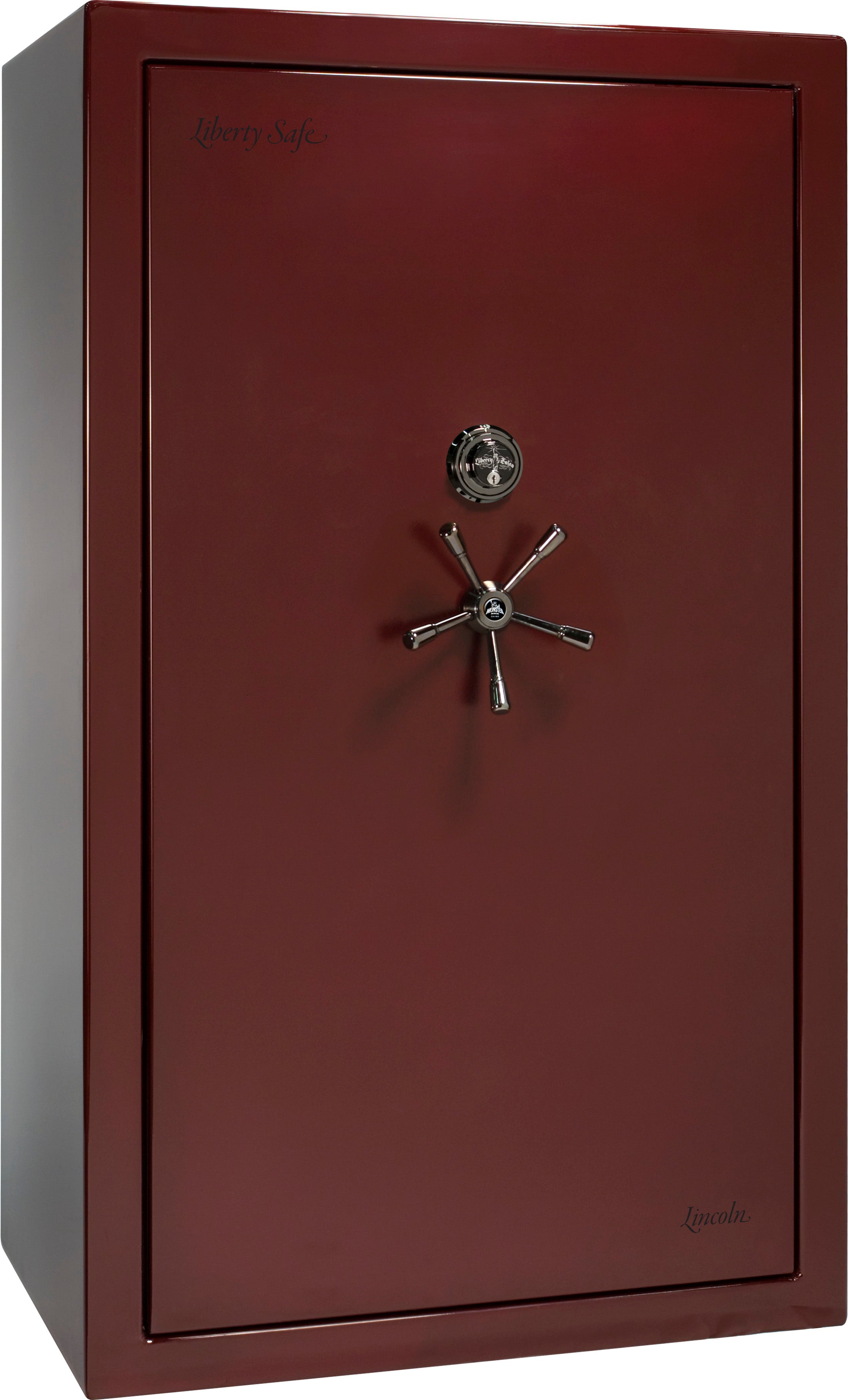LX-Sig-50-Burgundy Marble-BC-ML-5 Spoke-Closed
