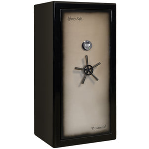 Presidential Series | Level 10 Security | 2.5 Hours Fire Protection | 25 | Dimensions: 60"(H) x 30"(W) x 24.75"(D*) | Champagne Gloss | Electronic Lock - Closed