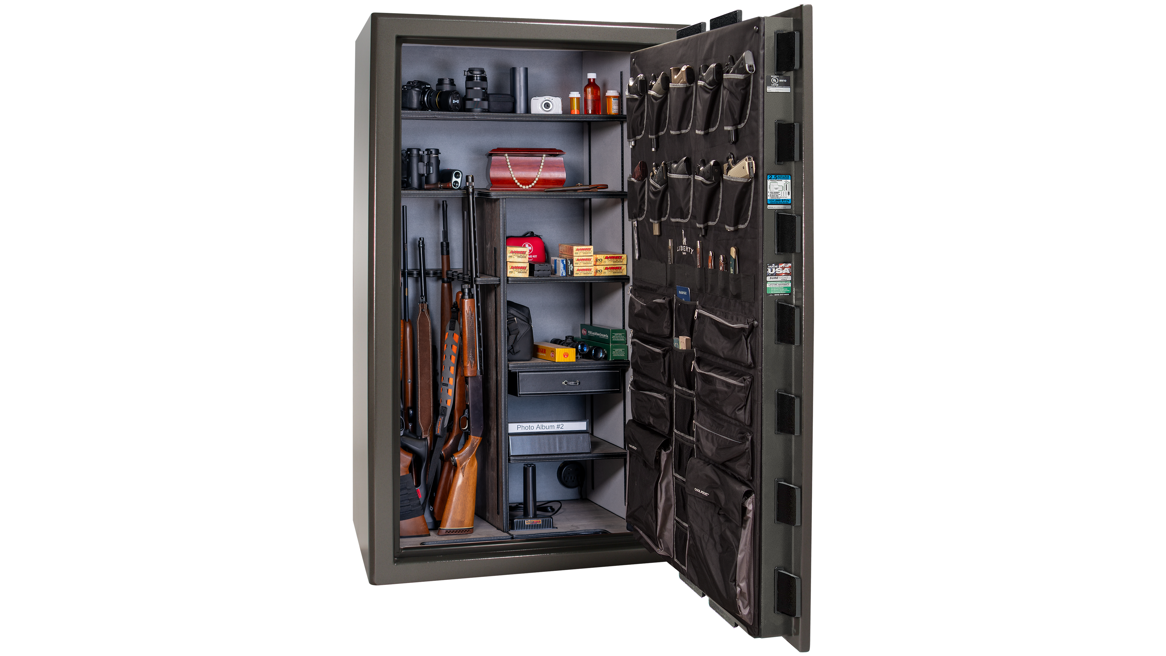 Presidential 50 Gray Marble - Open Interior