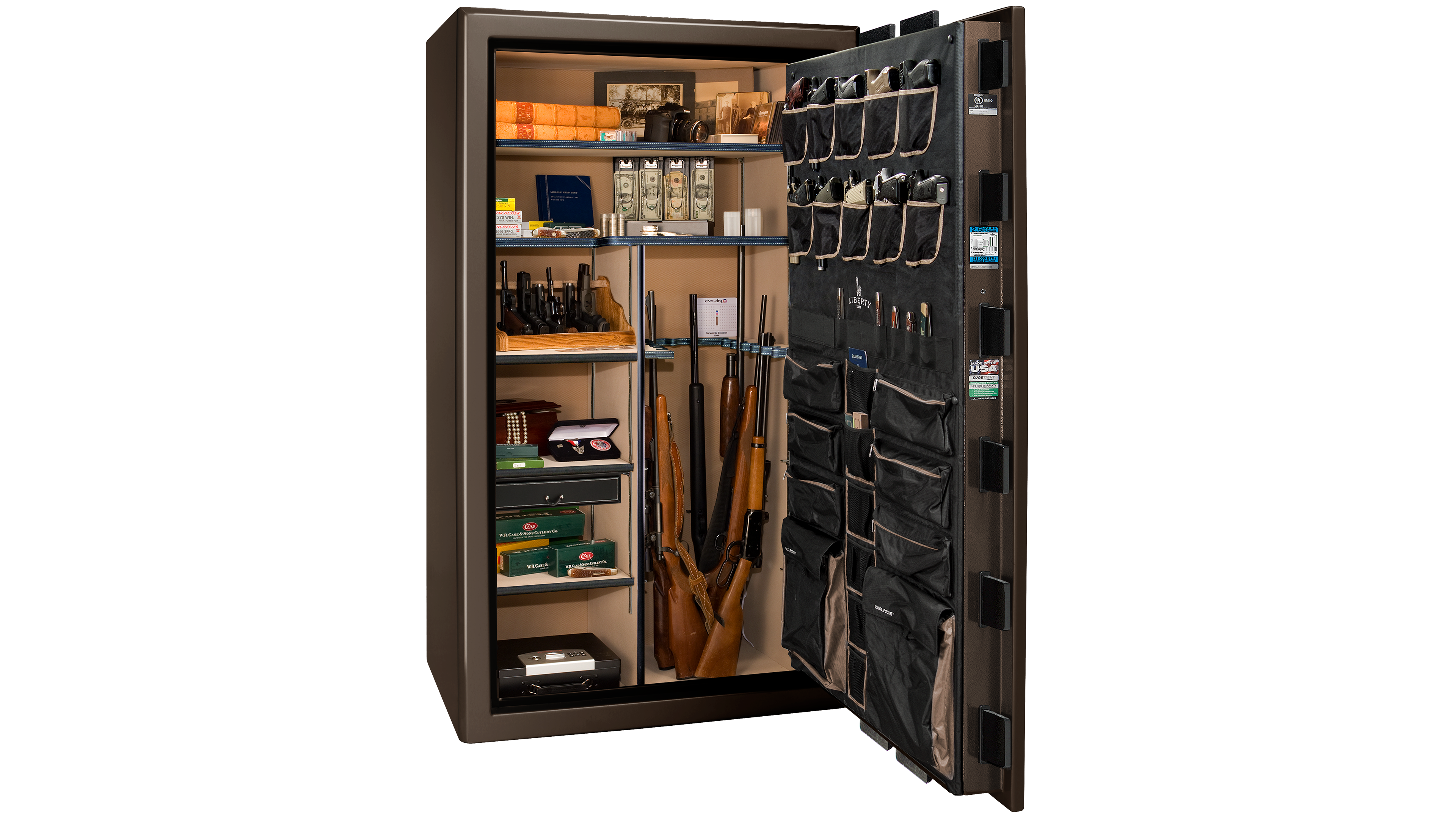 Presidential 50 Bronze Gloss - Open Interior
