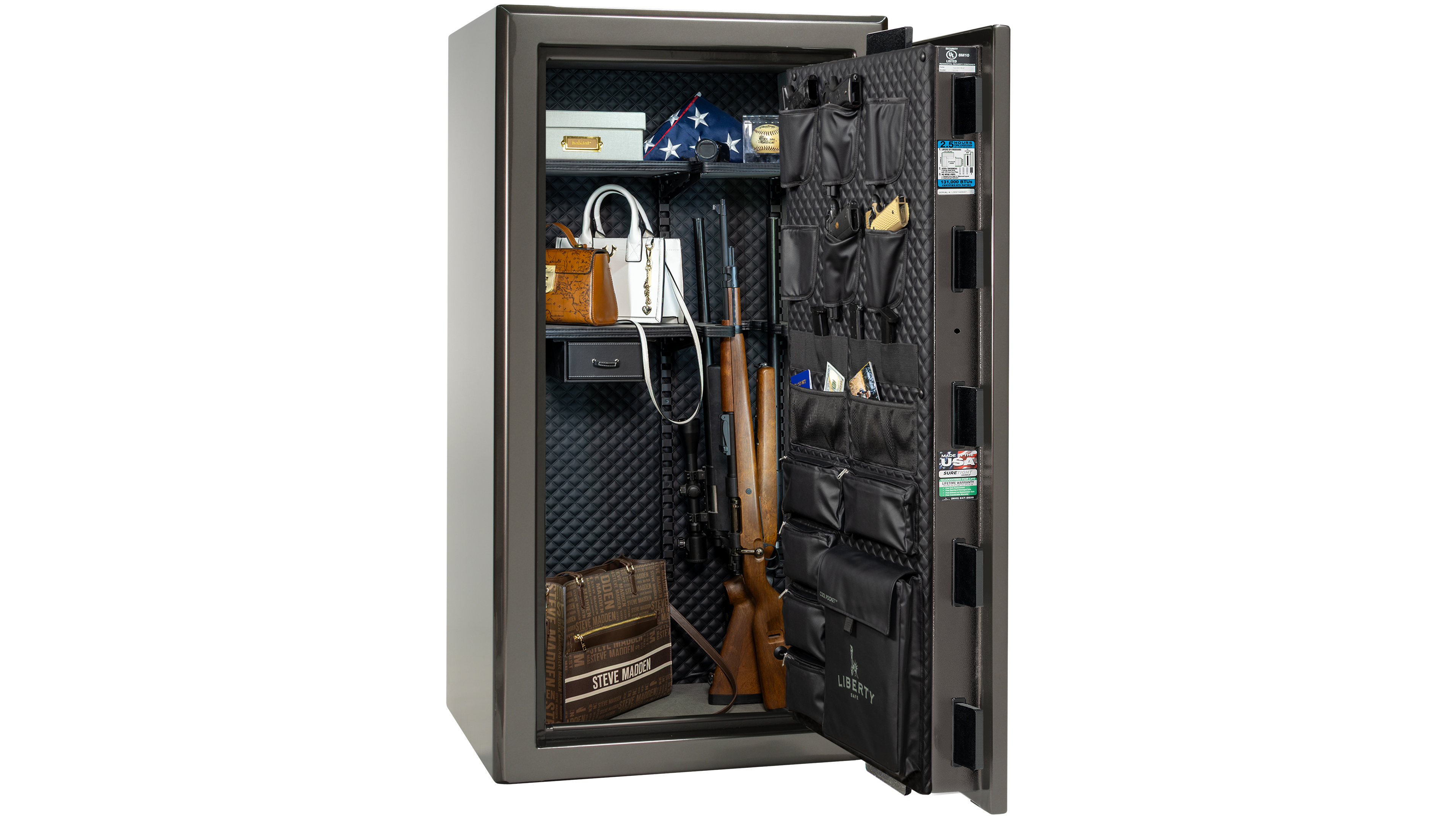 Presidential 25 Gray Gloss - Open Interior