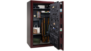 Presidential 40 Burgundy Gloss - Open Interior
